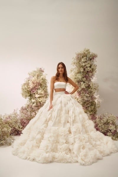 Adorn Nashville Two Piece Wedding Dress